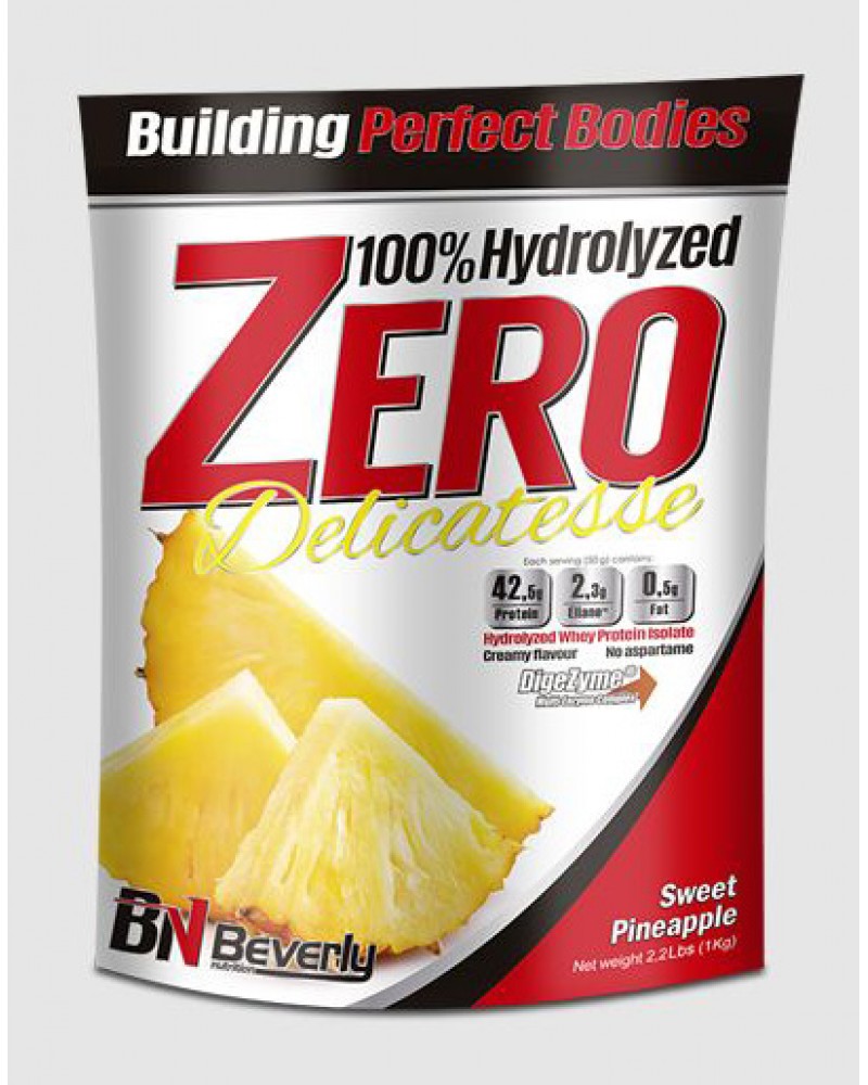 Beverly Nutrition Delicatesse Hydrolyzed Zero fehérje 1 kg – 11 féle ízben (ananász) 