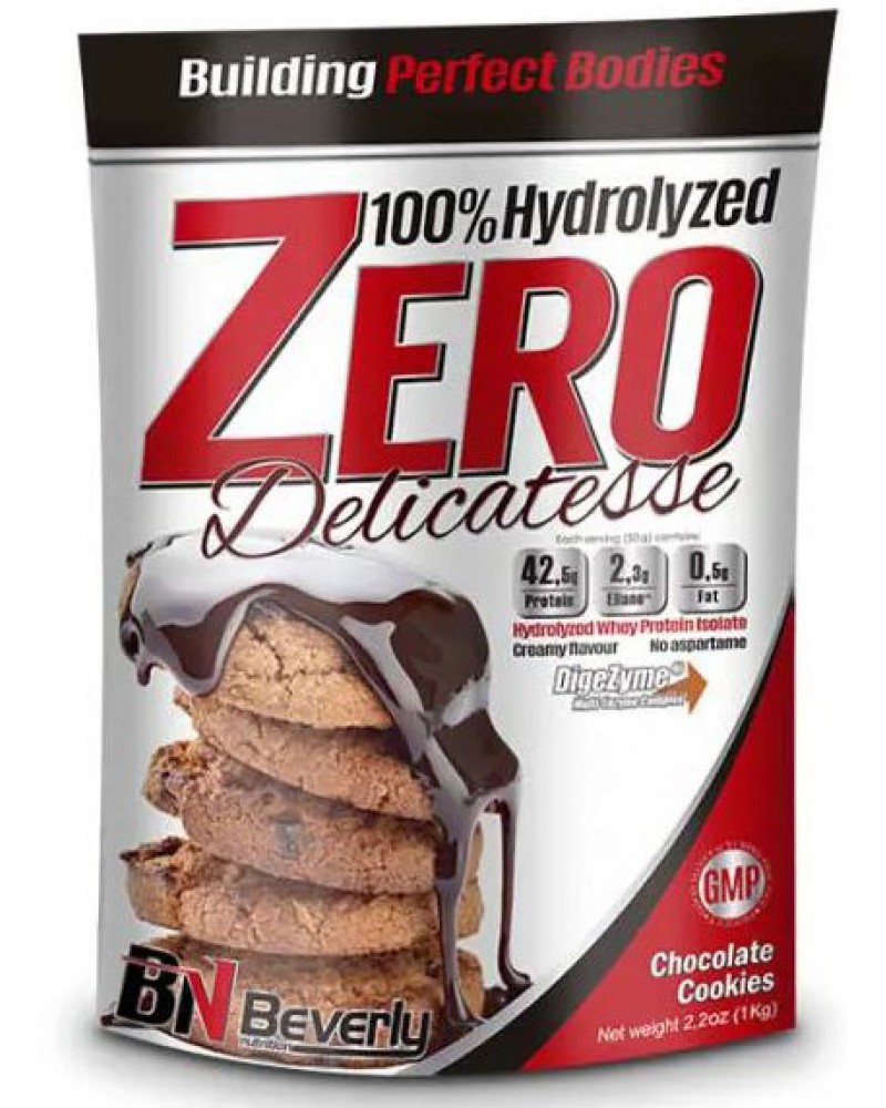 Beverly Nutrition Delicatesse Hydrolyzed Zero fehérje 1 kg – 11 féle ízben (Csokis keksz)