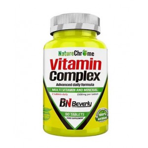 Beverly Nutrition Vitamin Complex – vitaminok és ásványi anyagok mindennapra – 90 tabletta