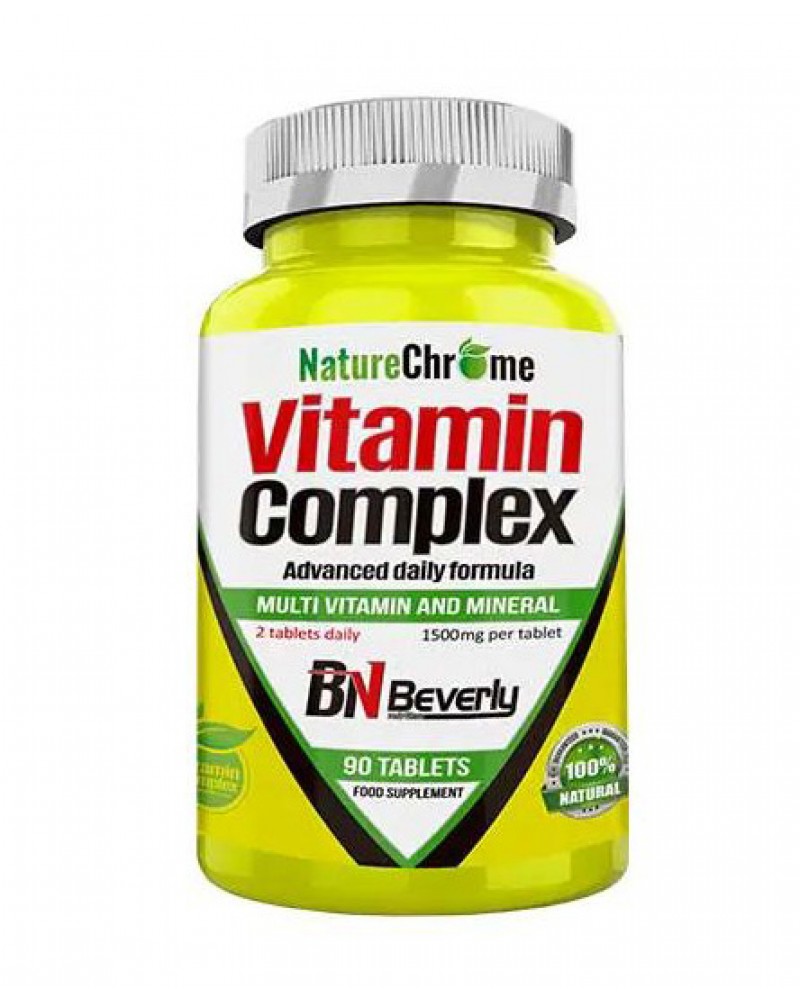 Beverly Nutrition Vitamin Complex – vitaminok és ásványi anyagok mindennapra – 90 tabletta