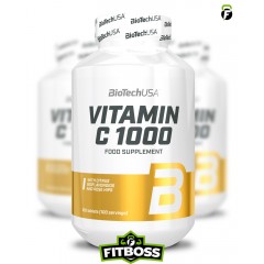 BiotechUSA C-Vitamin 1000 Bioflavonoids - 100 tabletta