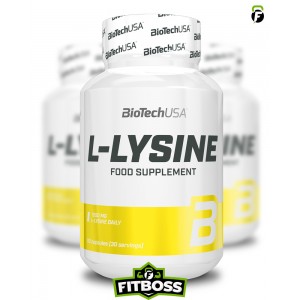 BiotechUSA L-Lysine – 90 db kapszula