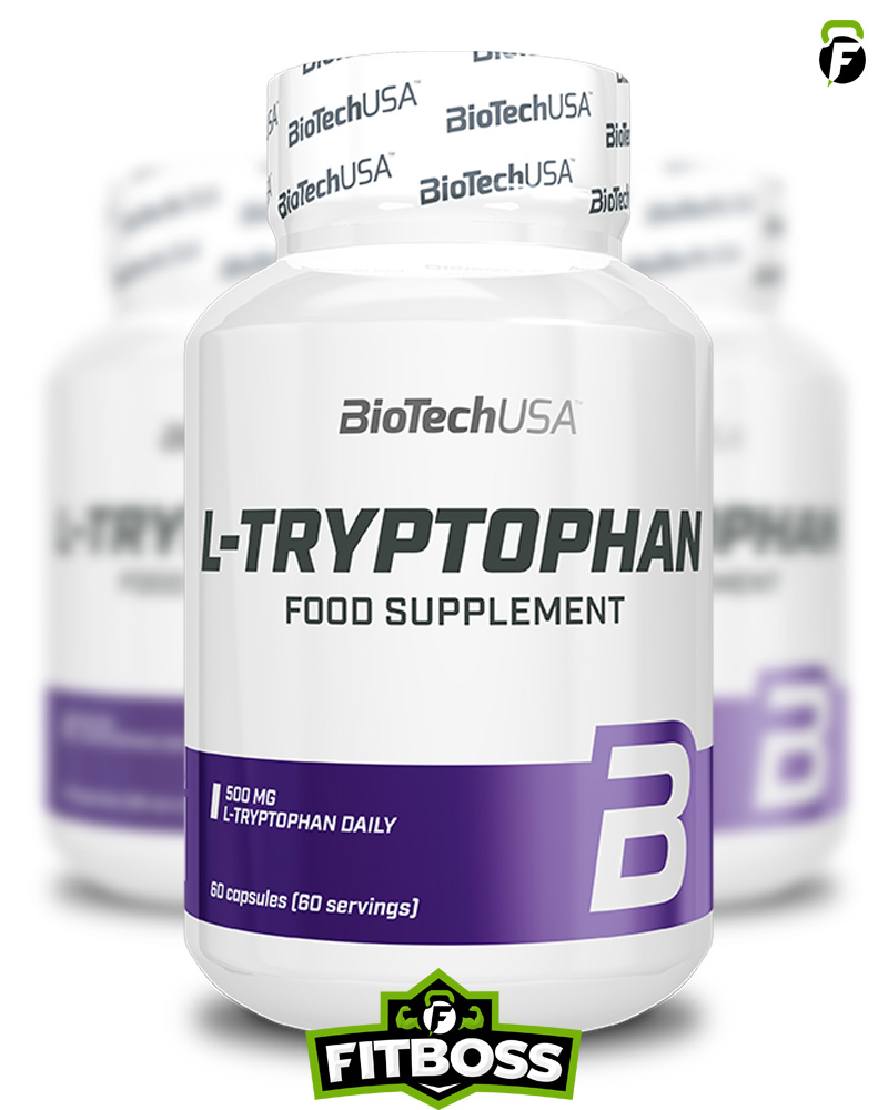 BiotechUSA L-Tryptophan – 60 db kapszula