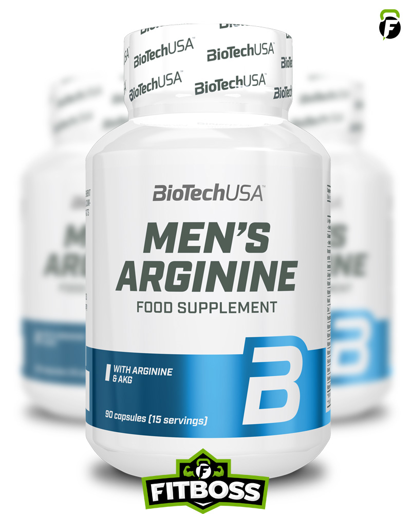 BiotechUSA Men's Arginine - 90 kapszula