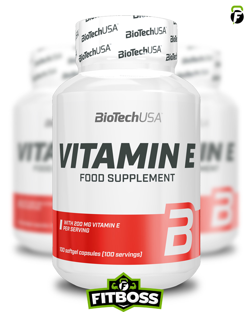 BiotechUSA Vitamin E - 100 tabletta
